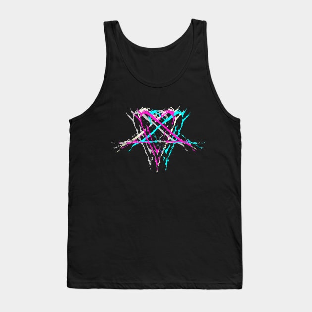 Heartagram HIM Tank Top by Colin Irons